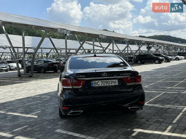 Черный Лексус ЛС, объемом двигателя 5 л и пробегом 194 тыс. км за 34999 $, фото 9 на Automoto.ua
