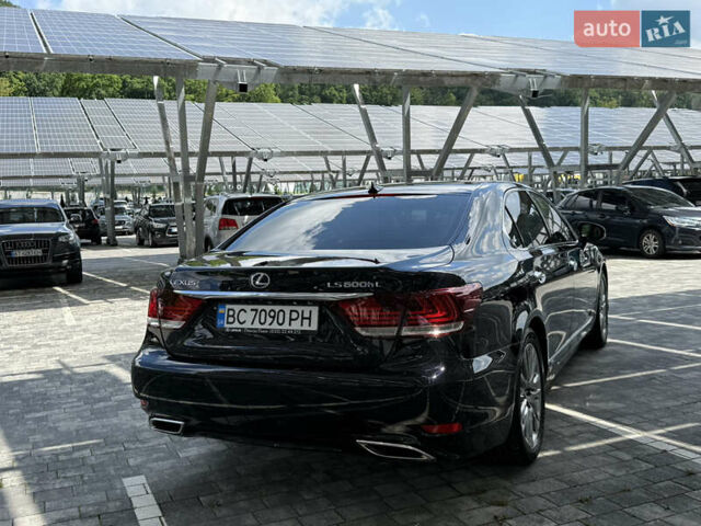 Черный Лексус ЛС, объемом двигателя 5 л и пробегом 194 тыс. км за 34999 $, фото 10 на Automoto.ua