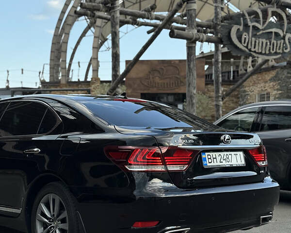 Черный Лексус ЛС, объемом двигателя 4.61 л и пробегом 254 тыс. км за 25000 $, фото 9 на Automoto.ua