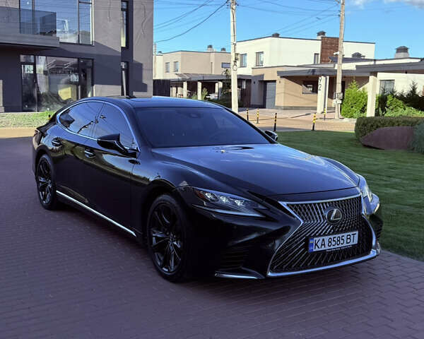 Черный Лексус ЛС, объемом двигателя 3.46 л и пробегом 177 тыс. км за 55555 $, фото 2 на Automoto.ua