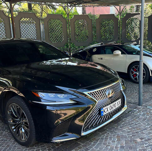 Черный Лексус ЛС, объемом двигателя 3.46 л и пробегом 187 тыс. км за 45000 $, фото 2 на Automoto.ua