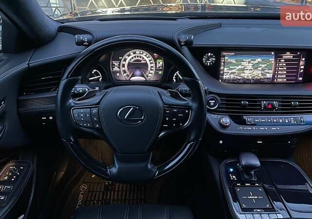 Черный Лексус ЛС, объемом двигателя 3.46 л и пробегом 30 тыс. км за 70704 $, фото 8 на Automoto.ua