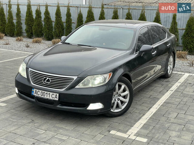 Серый Лексус ЛС, объемом двигателя 4.6 л и пробегом 195 тыс. км за 9950 $, фото 8 на Automoto.ua