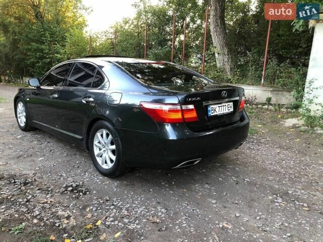 Серый Лексус ЛС, объемом двигателя 4.61 л и пробегом 280 тыс. км за 8800 $, фото 11 на Automoto.ua
