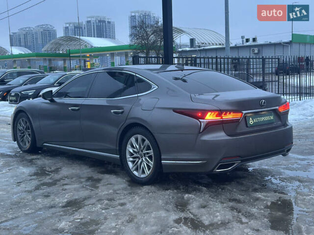 Серый Лексус ЛС, объемом двигателя 3.46 л и пробегом 79 тыс. км за 41900 $, фото 7 на Automoto.ua