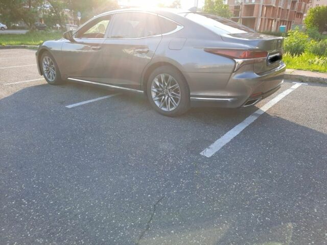 Серый Лексус ЛС, объемом двигателя 3.5 л и пробегом 65 тыс. км за 42500 $, фото 2 на Automoto.ua