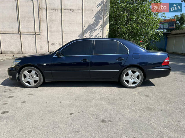 Синий Лексус ЛС, объемом двигателя 4.29 л и пробегом 269 тыс. км за 8300 $, фото 3 на Automoto.ua