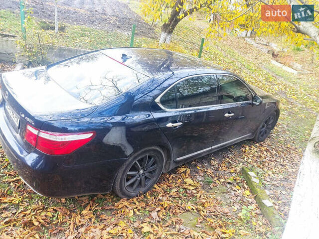 Синий Лексус ЛС, объемом двигателя 4.61 л и пробегом 298 тыс. км за 9000 $, фото 5 на Automoto.ua