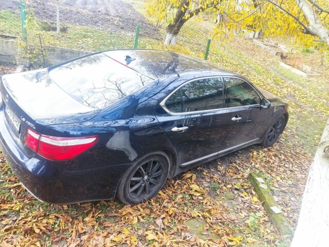 Синий Лексус ЛС, объемом двигателя 4 л и пробегом 220 тыс. км за 10717 $, фото 2 на Automoto.ua