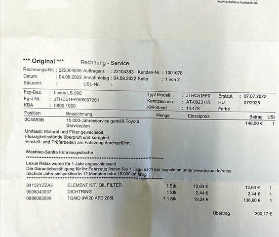 Синій Лексус ЛС, об'ємом двигуна 3.5 л та пробігом 18 тис. км за 59900 $, фото 1 на Automoto.ua