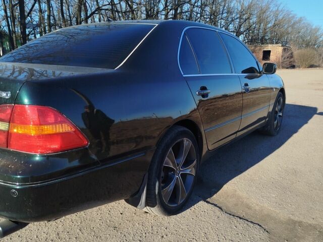 Зеленый Лексус ЛС, объемом двигателя 4.3 л и пробегом 365 тыс. км за 7500 $, фото 1 на Automoto.ua