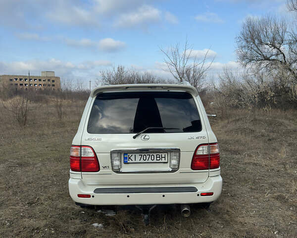 Белый Лексус ЛХ, объемом двигателя 4.7 л и пробегом 263 тыс. км за 15800 $, фото 13 на Automoto.ua