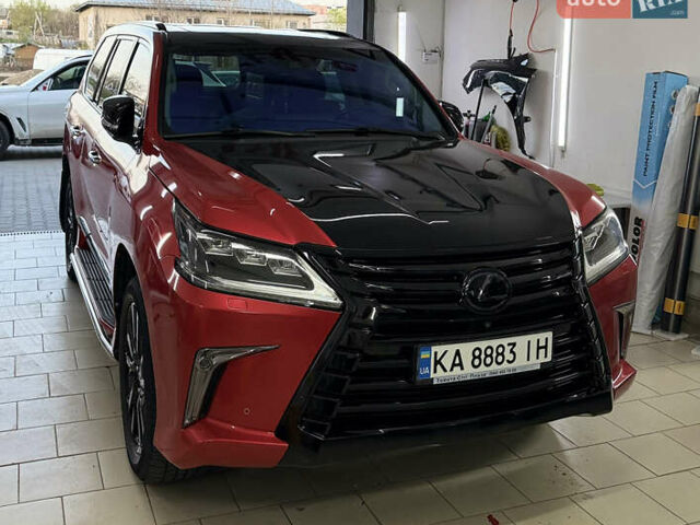 Белый Лексус ЛХ, объемом двигателя 5.66 л и пробегом 148 тыс. км за 77000 $, фото 3 на Automoto.ua