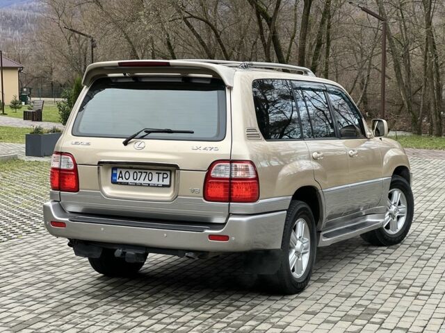 Бежевый Лексус ЛХ, объемом двигателя 4.7 л и пробегом 260 тыс. км за 13500 $, фото 2 на Automoto.ua