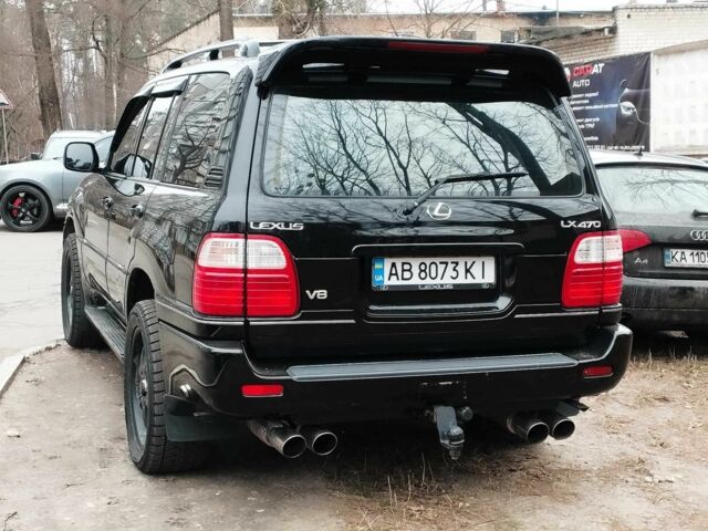 Черный Лексус ЛХ, объемом двигателя 4.7 л и пробегом 358 тыс. км за 12500 $, фото 2 на Automoto.ua