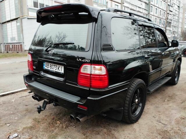 Черный Лексус ЛХ, объемом двигателя 4.7 л и пробегом 358 тыс. км за 12500 $, фото 16 на Automoto.ua