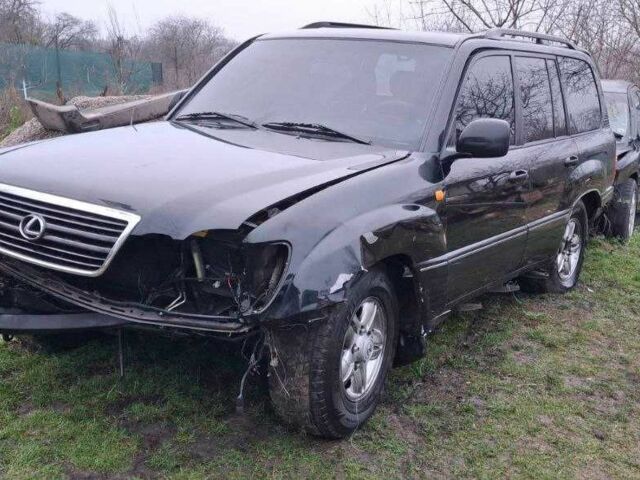 Черный Лексус ЛХ, объемом двигателя 4.66 л и пробегом 480 тыс. км за 5500 $, фото 2 на Automoto.ua