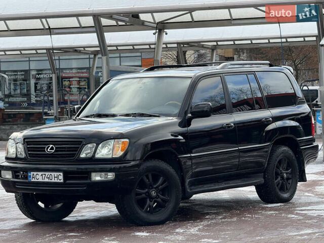 Черный Лексус ЛХ, объемом двигателя 4.7 л и пробегом 290 тыс. км за 11799 $, фото 4 на Automoto.ua