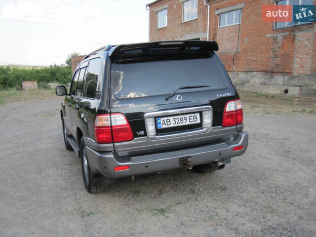 Чорний Лексус ЛХ, об'ємом двигуна 4.67 л та пробігом 286 тис. км за 12500 $, фото 10 на Automoto.ua