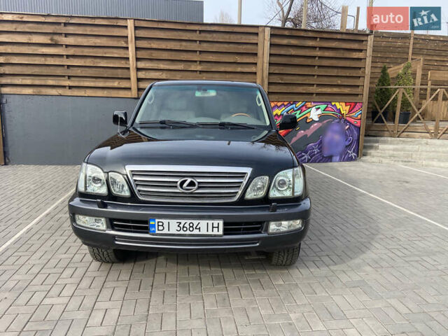 Черный Лексус ЛХ, объемом двигателя 4.7 л и пробегом 187 тыс. км за 13300 $, фото 2 на Automoto.ua