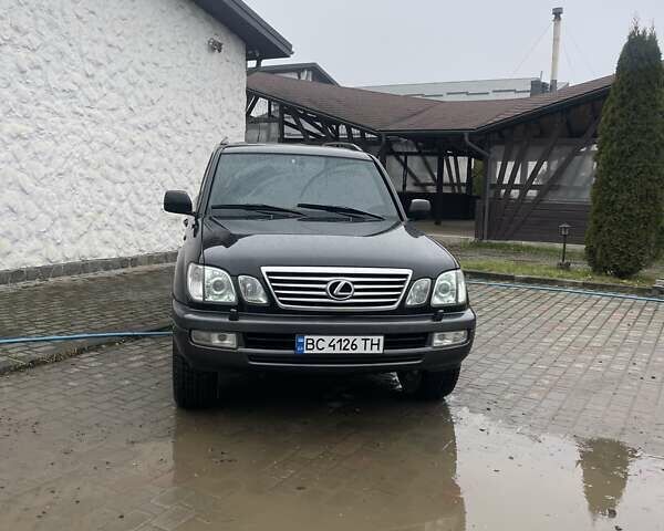 Чорний Лексус ЛХ, об'ємом двигуна 4.66 л та пробігом 317 тис. км за 14900 $, фото 1 на Automoto.ua