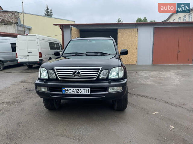 Черный Лексус ЛХ, объемом двигателя 4.66 л и пробегом 312 тыс. км за 16300 $, фото 2 на Automoto.ua