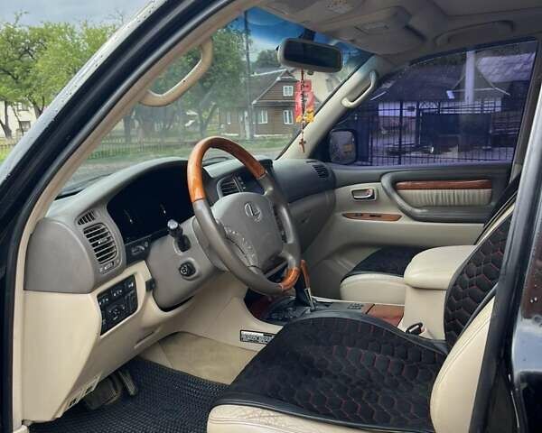 Черный Лексус ЛХ, объемом двигателя 4.66 л и пробегом 260 тыс. км за 18000 $, фото 7 на Automoto.ua