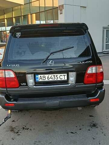 Черный Лексус ЛХ, объемом двигателя 4.7 л и пробегом 440 тыс. км за 10500 $, фото 1 на Automoto.ua
