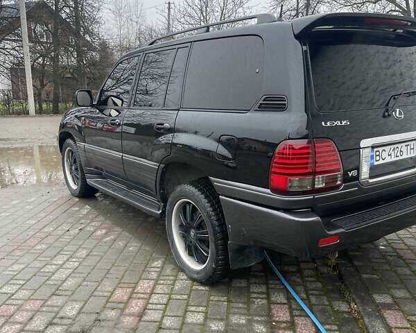 Чорний Лексус ЛХ, об'ємом двигуна 4.66 л та пробігом 317 тис. км за 14900 $, фото 4 на Automoto.ua