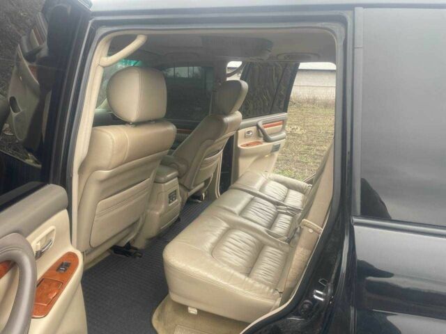 Чорний Лексус ЛХ, об'ємом двигуна 4.7 л та пробігом 282 тис. км за 14000 $, фото 14 на Automoto.ua