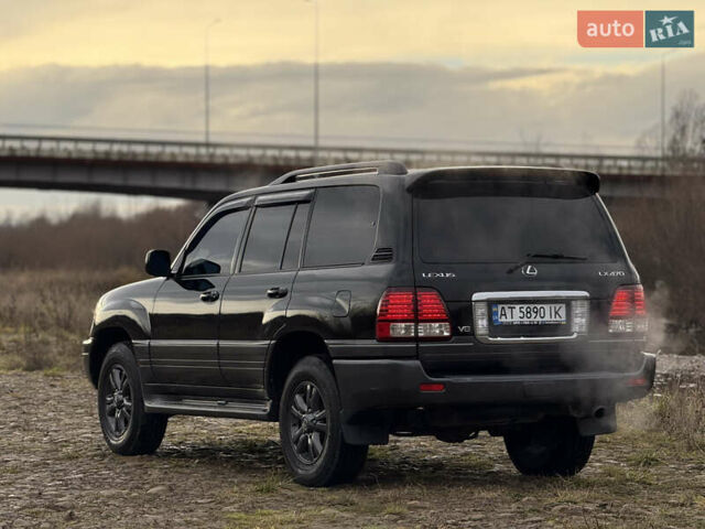 Черный Лексус ЛХ, объемом двигателя 4.7 л и пробегом 286 тыс. км за 13750 $, фото 3 на Automoto.ua