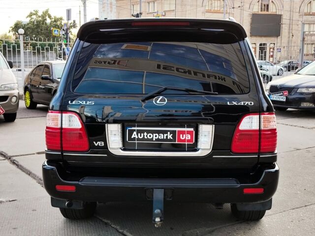 Черный Лексус ЛХ, объемом двигателя 4.7 л и пробегом 313 тыс. км за 13790 $, фото 4 на Automoto.ua