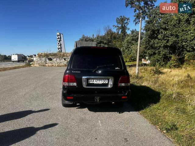 Черный Лексус ЛХ, объемом двигателя 4.7 л и пробегом 290 тыс. км за 15500 $, фото 11 на Automoto.ua