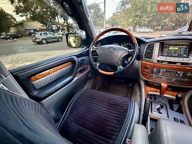 Черный Лексус ЛХ, объемом двигателя 4.7 л и пробегом 230 тыс. км за 14900 $, фото 55 на Automoto.ua