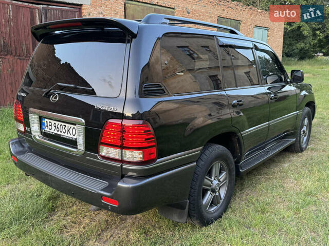 Черный Лексус ЛХ, объемом двигателя 4.7 л и пробегом 288 тыс. км за 15300 $, фото 4 на Automoto.ua