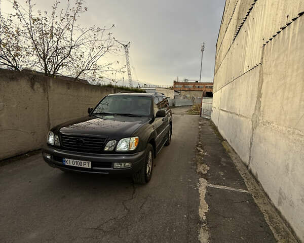 Чорний Лексус ЛХ, об'ємом двигуна 4.7 л та пробігом 163 тис. км за 16900 $, фото 3 на Automoto.ua