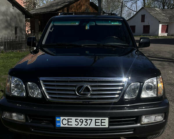 Черный Лексус ЛХ, объемом двигателя 4.67 л и пробегом 250 тыс. км за 18000 $, фото 2 на Automoto.ua