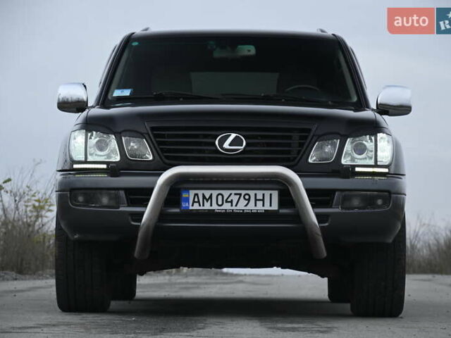 Черный Лексус ЛХ, объемом двигателя 4.66 л и пробегом 258 тыс. км за 16500 $, фото 4 на Automoto.ua