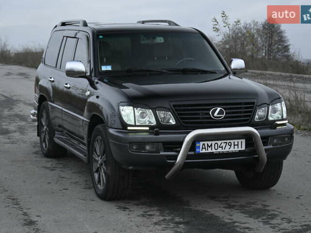 Черный Лексус ЛХ, объемом двигателя 4.66 л и пробегом 258 тыс. км за 16500 $, фото 6 на Automoto.ua
