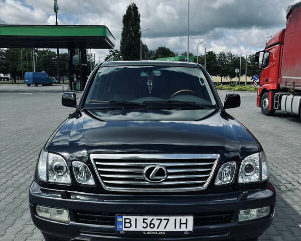 Чорний Лексус ЛХ, об'ємом двигуна 4.67 л та пробігом 225 тис. км за 15000 $, фото 1 на Automoto.ua