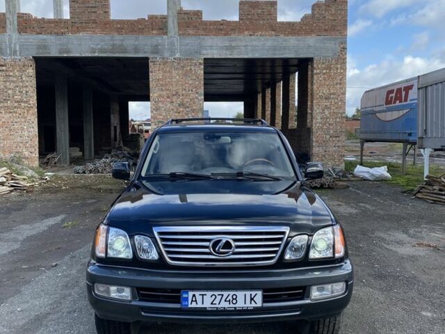 Чорний Лексус ЛХ, об'ємом двигуна 4.7 л та пробігом 385 тис. км за 346 $, фото 2 на Automoto.ua