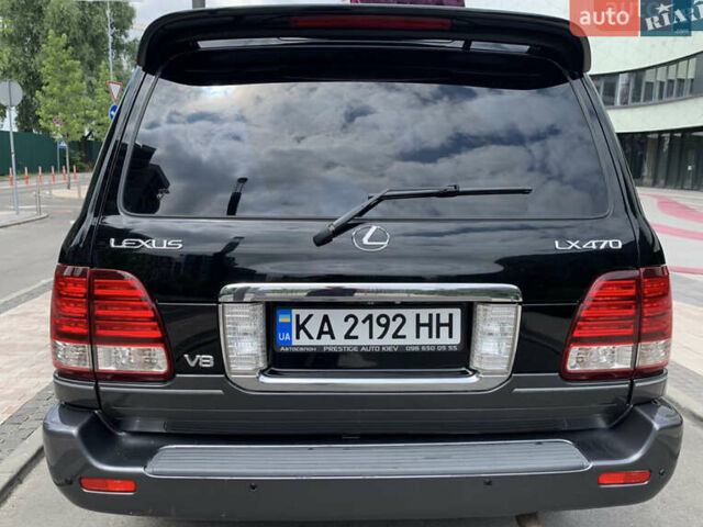 Чорний Лексус ЛХ, об'ємом двигуна 4.66 л та пробігом 170 тис. км за 16500 $, фото 9 на Automoto.ua