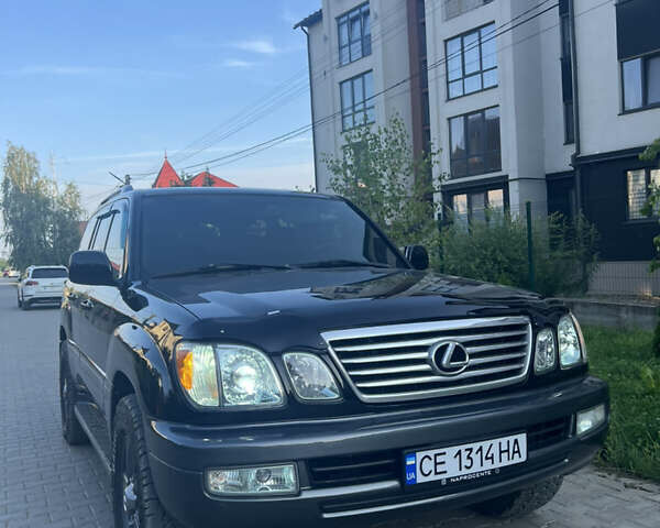 Черный Лексус ЛХ, объемом двигателя 4.67 л и пробегом 239 тыс. км за 17800 $, фото 2 на Automoto.ua