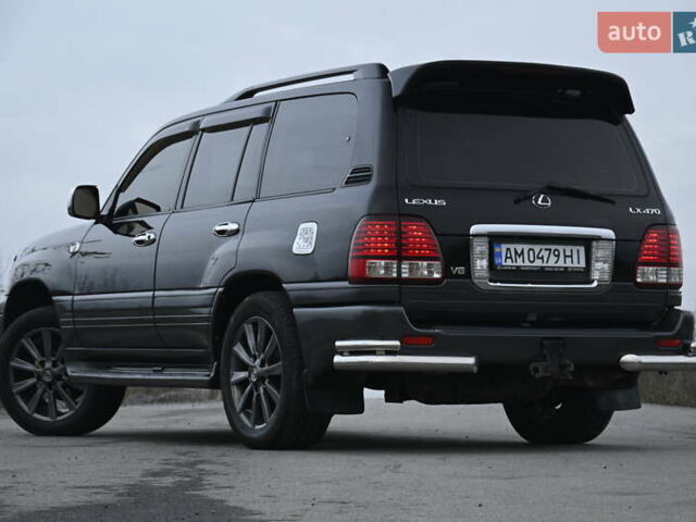 Черный Лексус ЛХ, объемом двигателя 4.66 л и пробегом 258 тыс. км за 16500 $, фото 9 на Automoto.ua