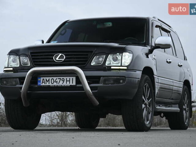 Черный Лексус ЛХ, объемом двигателя 4.66 л и пробегом 258 тыс. км за 16500 $, фото 5 на Automoto.ua