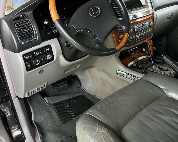 Чорний Лексус ЛХ, об'ємом двигуна 4.7 л та пробігом 270 тис. км за 14800 $, фото 27 на Automoto.ua