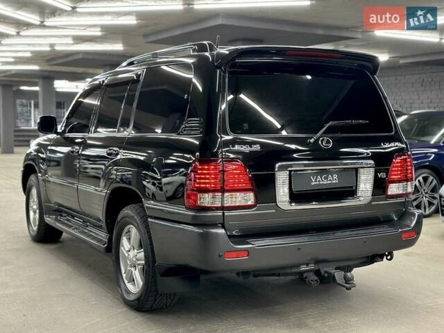 Черный Лексус ЛХ, объемом двигателя 4.66 л и пробегом 211 тыс. км за 19800 $, фото 5 на Automoto.ua