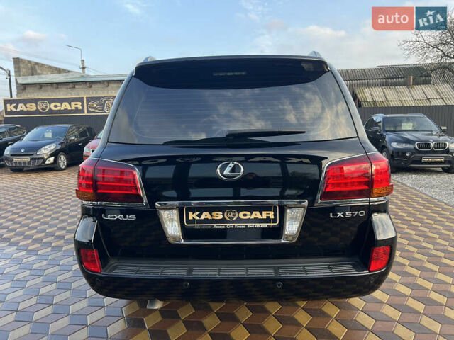 Черный Лексус ЛХ, объемом двигателя 5.7 л и пробегом 110 тыс. км за 33600 $, фото 7 на Automoto.ua
