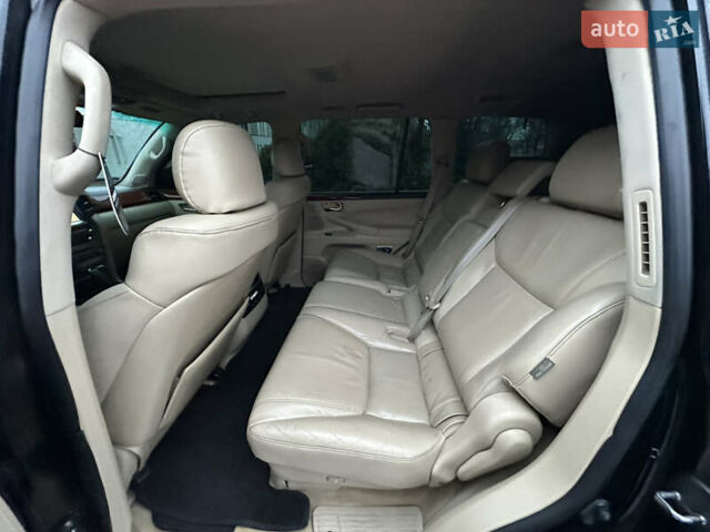 Чорний Лексус ЛХ, об'ємом двигуна 5.66 л та пробігом 262 тис. км за 18999 $, фото 20 на Automoto.ua