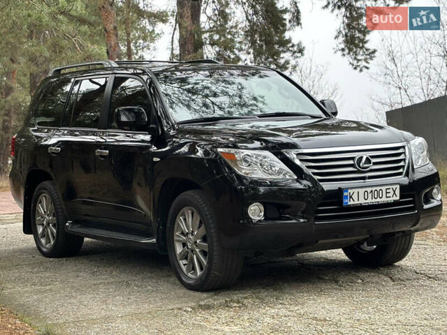 Черный Лексус ЛХ, объемом двигателя 5.7 л и пробегом 325 тыс. км за 23900 $, фото 2 на Automoto.ua